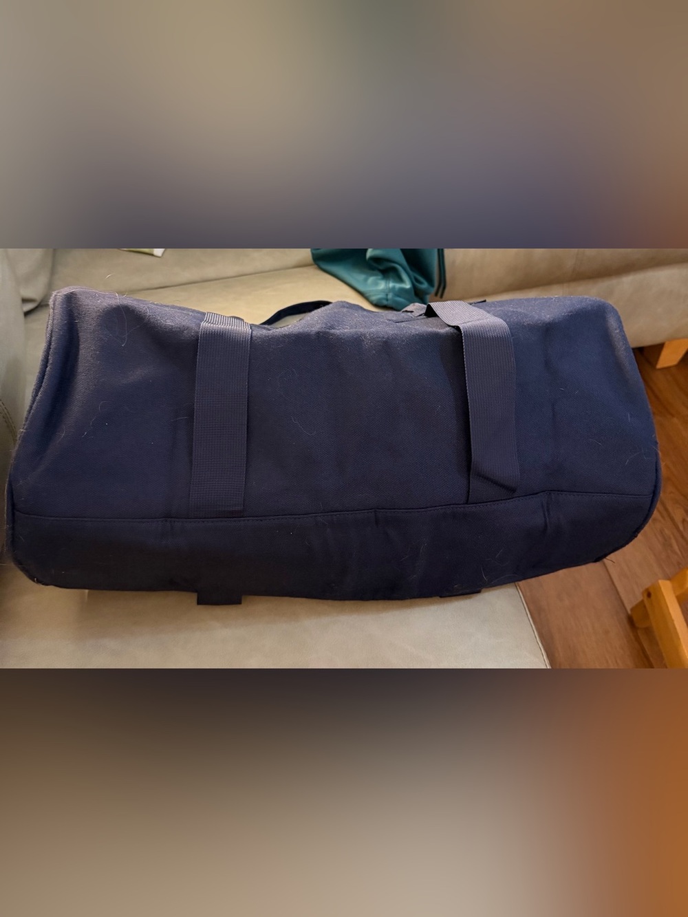 BVLGARI Parfums Navy Blue Travel Duffel Bag / Weekender